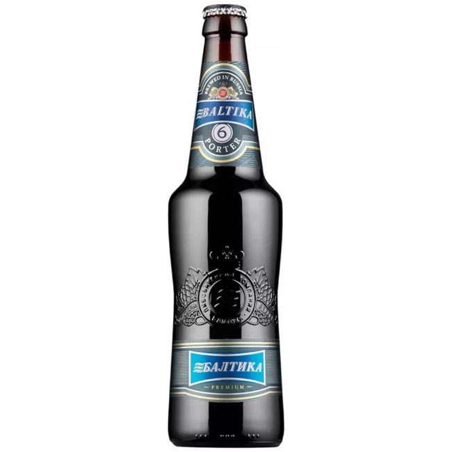 Пиво Балтика Портер №6 тёмное бут. 0,47л Алк. 7%