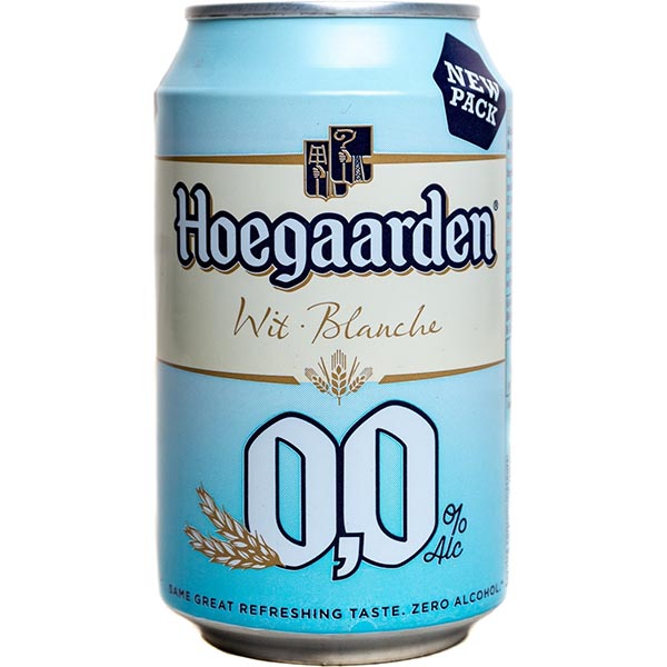 Пиво Хугарден б/а ж/б 0,33л. ИМПОРТ Алк. 0,0%