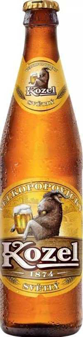 Пиво Велкопоповецкий козел светлое бут. 0,45 л. Алк. 4,0% 