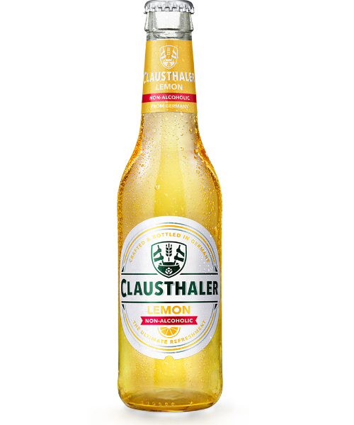 Пиво Клаустайлер Лимон безалк. светлое бут. 0,33 л. Алк. 0,5%