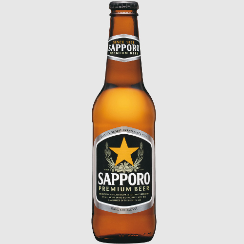 Пиво Саппоро Премиум светлое бут. 0,33 л. ИМПОРТ Алк. 4,7%