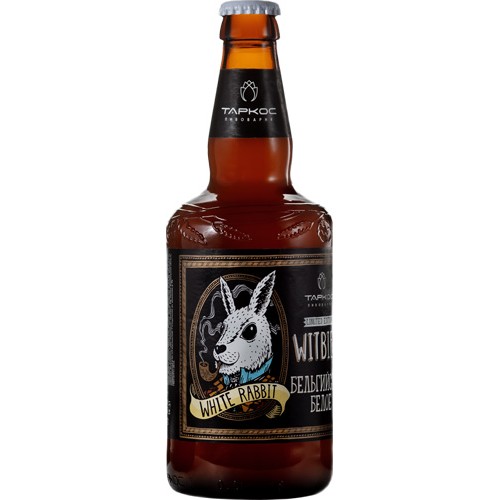 Пиво Белый кролик светлое пшеничное нефильтр. бут. 0,5 л. Алк. 4,8%