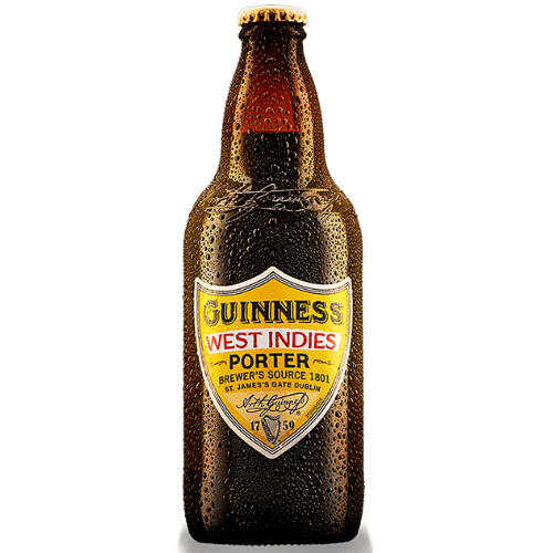 Пиво Гиннесс Вест Индиес Портер темное бут. 0,5 л. ИМПОРТ Алк. 6 %
