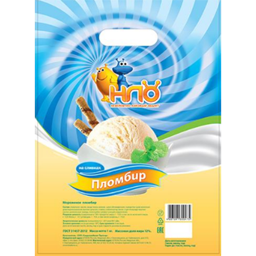 Мороженое Нло 1 кг. пломбир