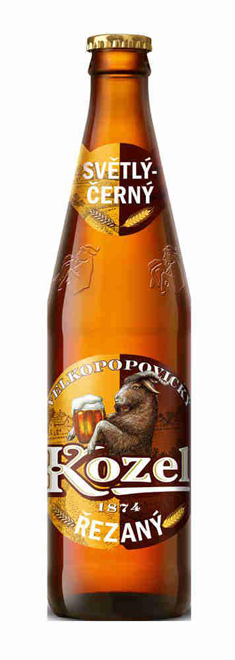 Пиво Велкопоповецкий Козел Резаное светлое бут. 0,45 л. Алк. 4,7% 